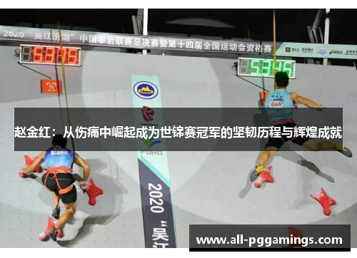 赵金红:从伤痛中崛起成为世锦赛冠军的坚韧历程与辉煌成就 赵金红:从伤痛中崛起成为世锦赛冠军的坚韧历程与辉煌成就